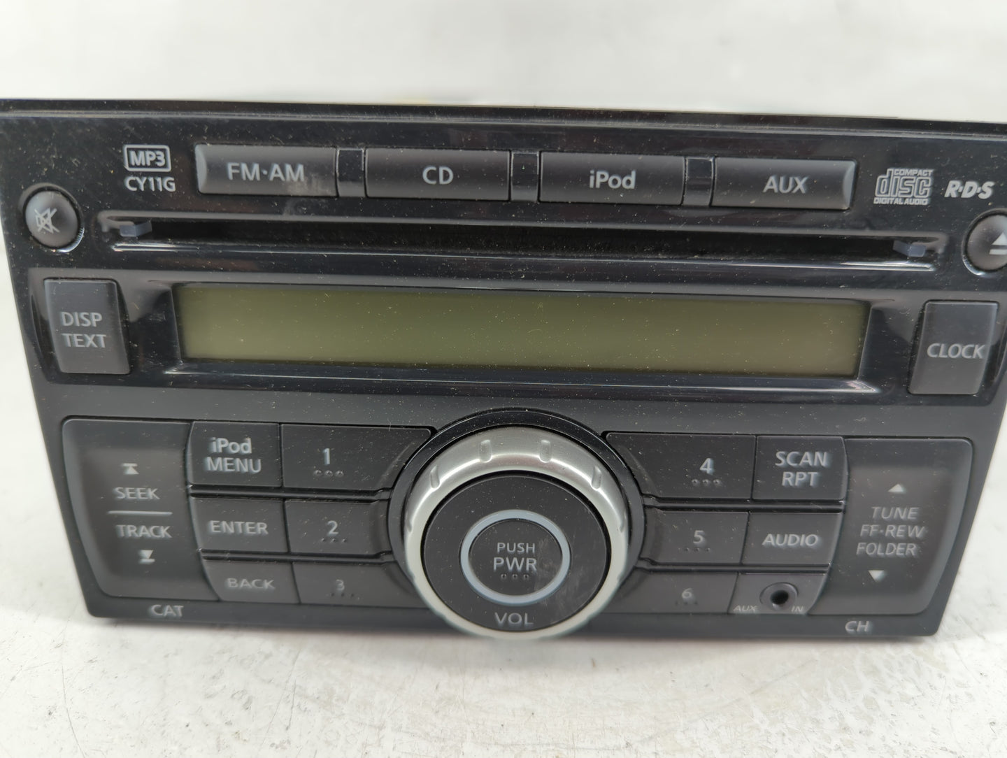 2011-2014 Nissan Juke Radio AM FM Cd Player Receiver Replacement P/N:28185 1KM2A Fits Fits 2011 2012 2013 2014 OEM Used Auto