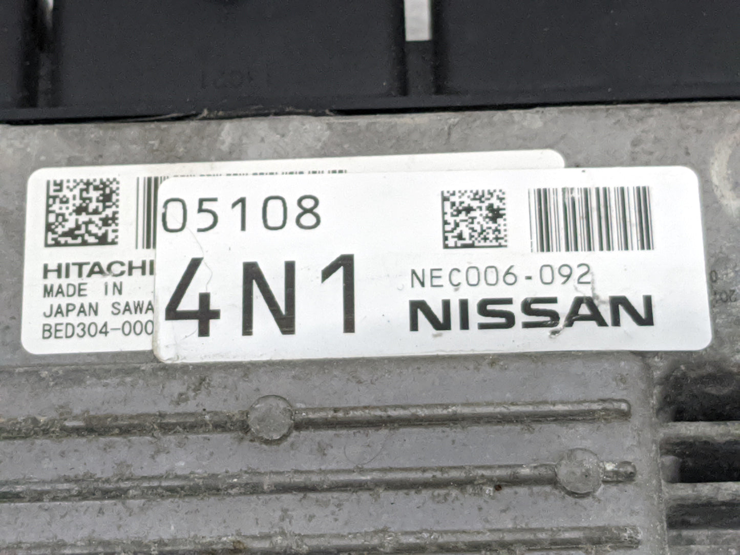 2012-2017 Nissan Juke PCM Engine Control Computer ECU ECM PCU OEM P/N:NEC006-092 NEC011-058 Fits OEM Used Auto Parts - Oemus