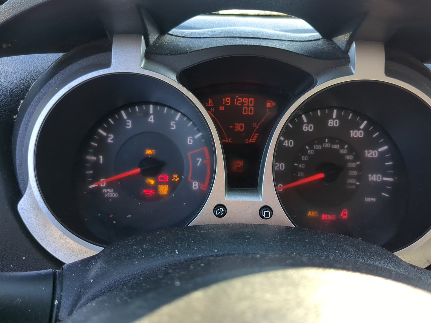 2012-2014 Nissan Juke Instrument Cluster Speedometer Gauges Fits Fits 2012 2013 2014 OEM Used Auto Parts - Oemusedautoparts1