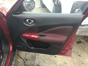 compare product 2013 Nissan Juke Front Right Passenger Interior Door Panel Trim 1389488