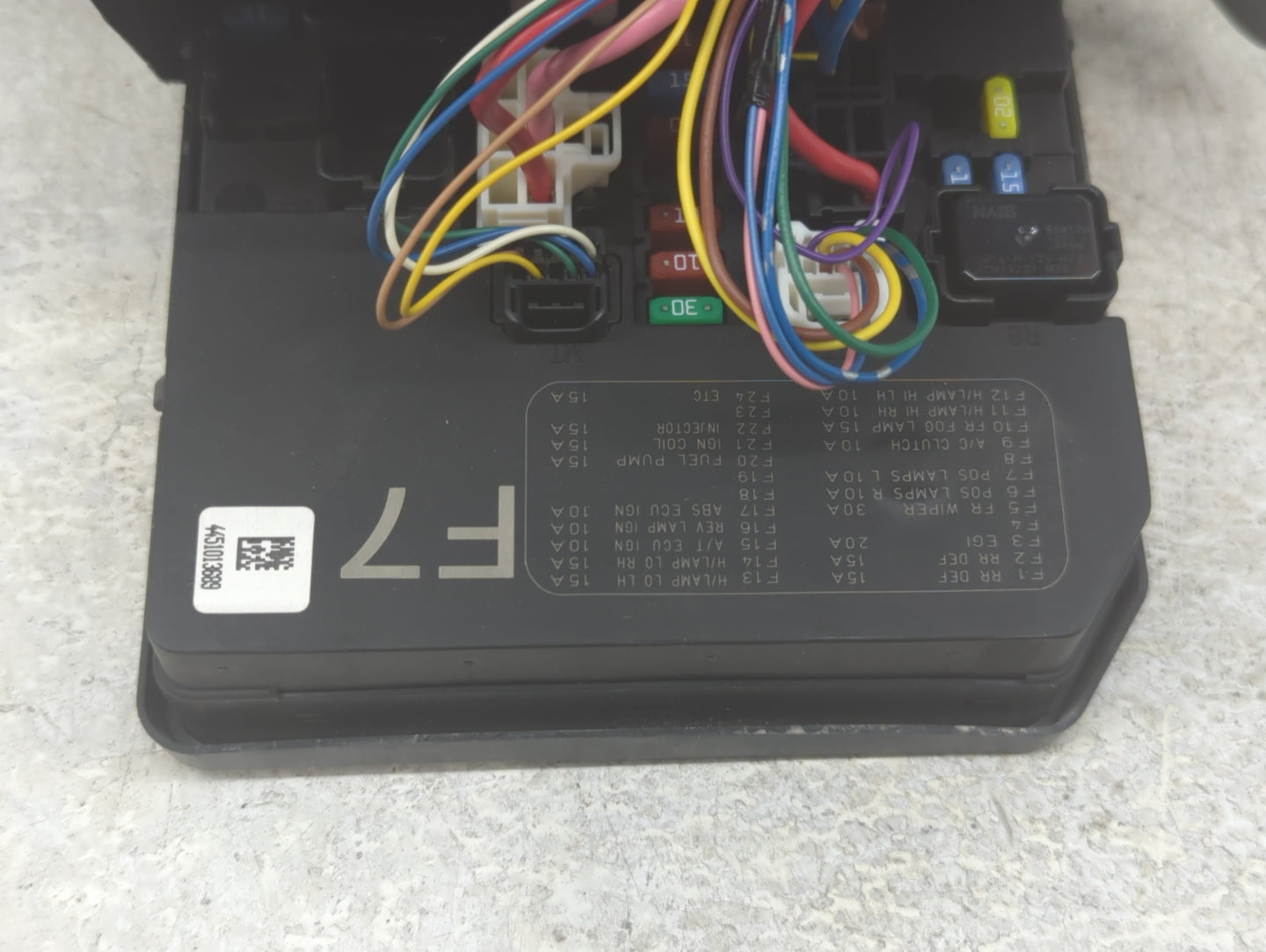 2011-2017 Nissan Juke Fusebox Fuse Box Panel Relay Module P/N:284B7 1KJ1E Fits Fits 2011 2012 2013 2014 2015 2016 2017 OEM U
