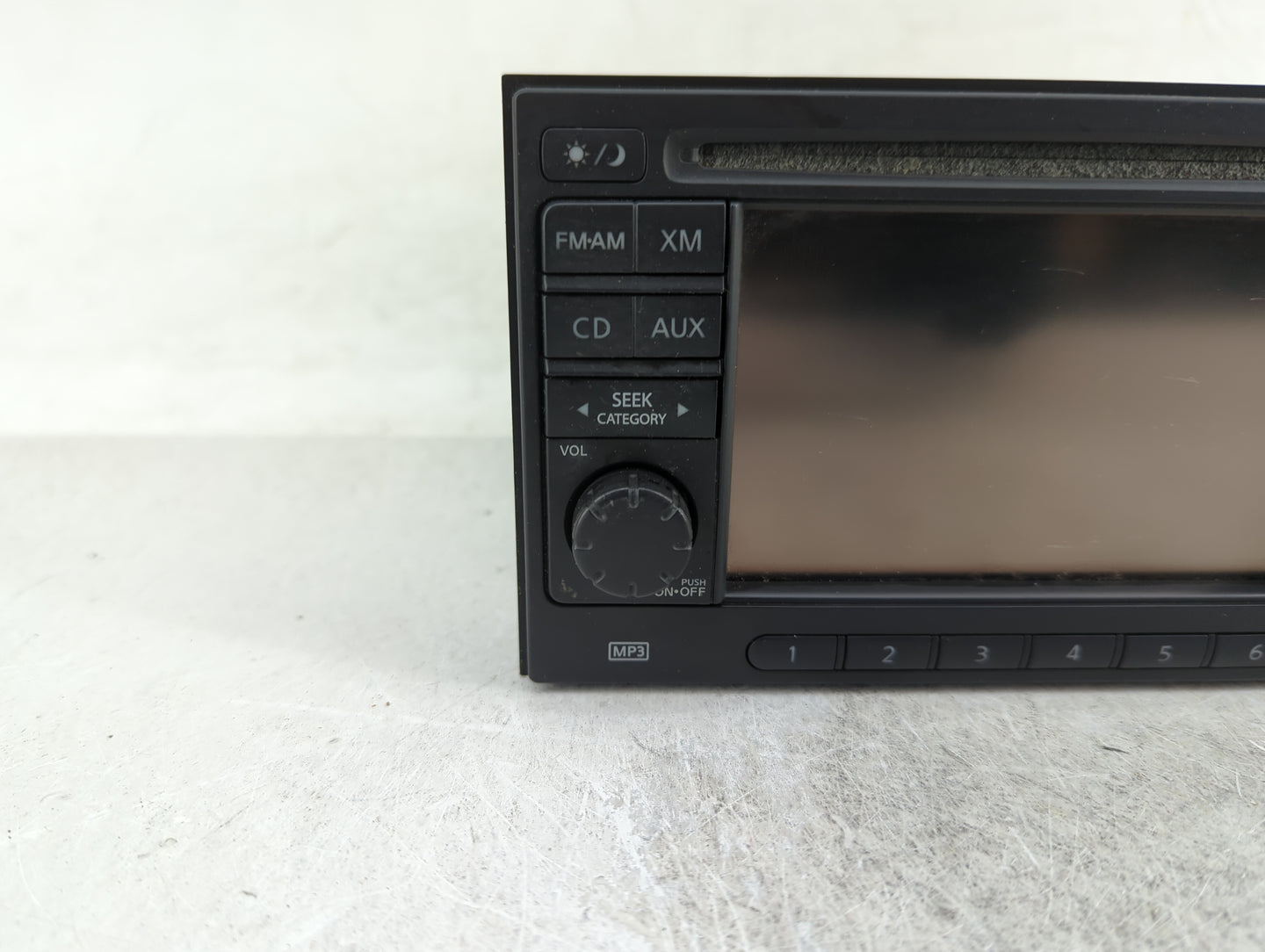 2012-2014 Nissan Juke Radio AM FM Cd Player Receiver Replacement P/N:259151JU0B 7 612 051 460 Fits Fits 2012 2013 2014 OEM U