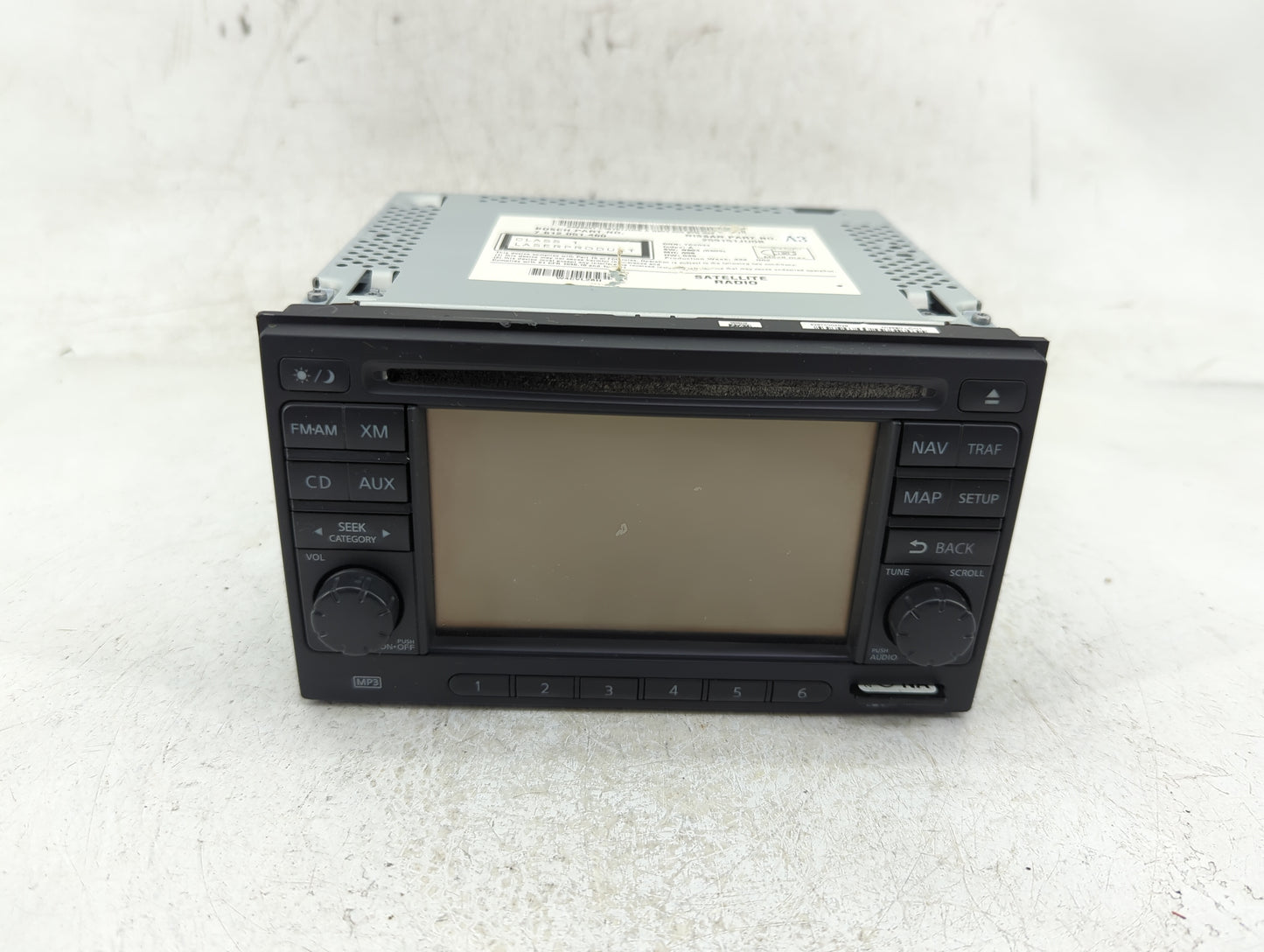 2011-2014 Nissan Juke Radio AM FM Cd Player Receiver Replacement P/N:259151JU0B Fits Fits 2011 2012 2013 2014 OEM Used Auto 