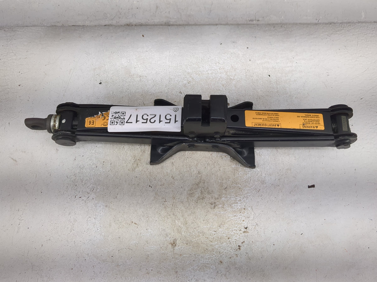 2013 Nissan Juke Spare Scissor Car Jack Black - Oemusedautoparts1.com