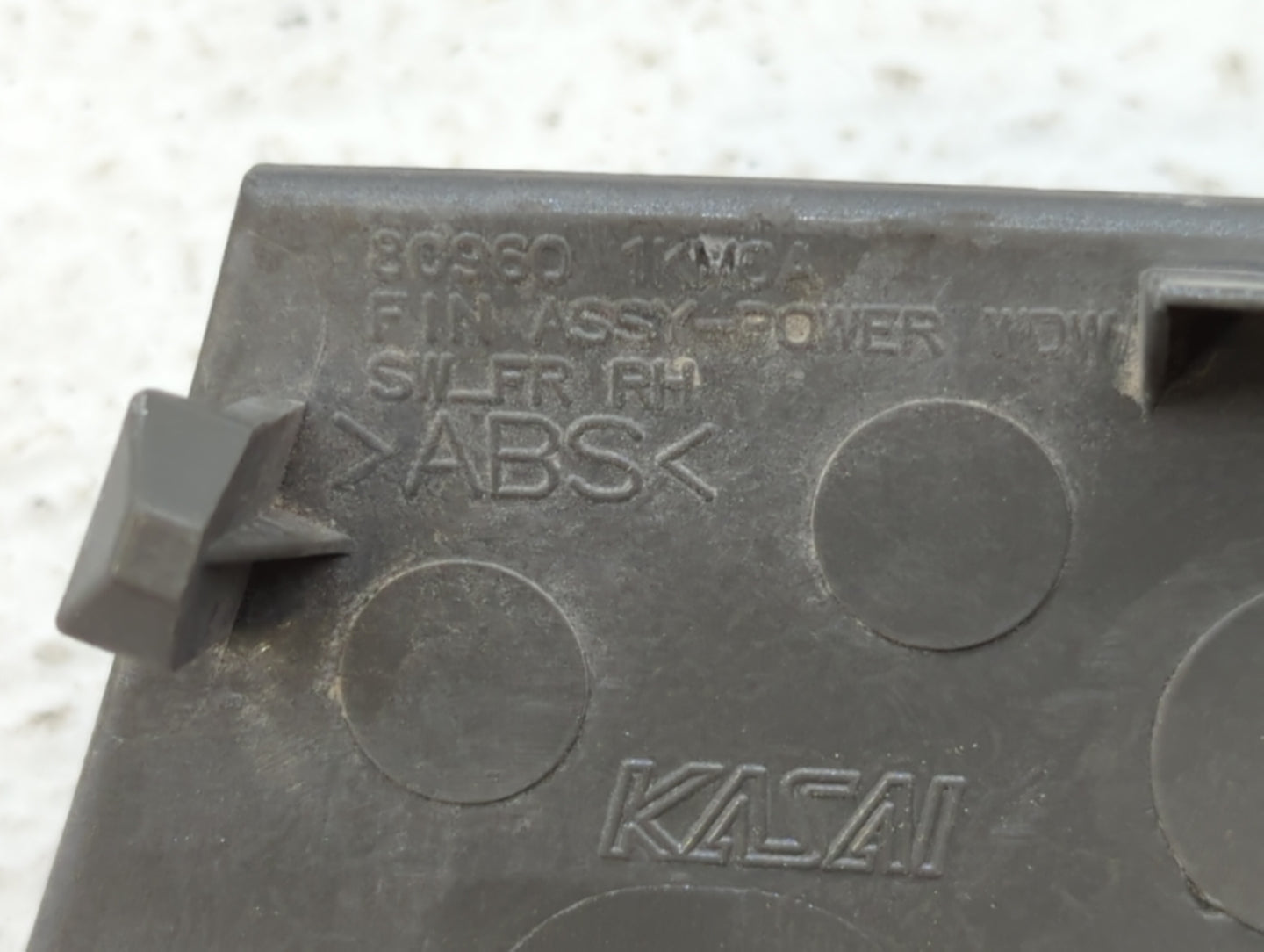 2013 Nissan Juke Passenger Right Rear Power Window Switch 80960 1km0a - Oemusedautoparts1.com