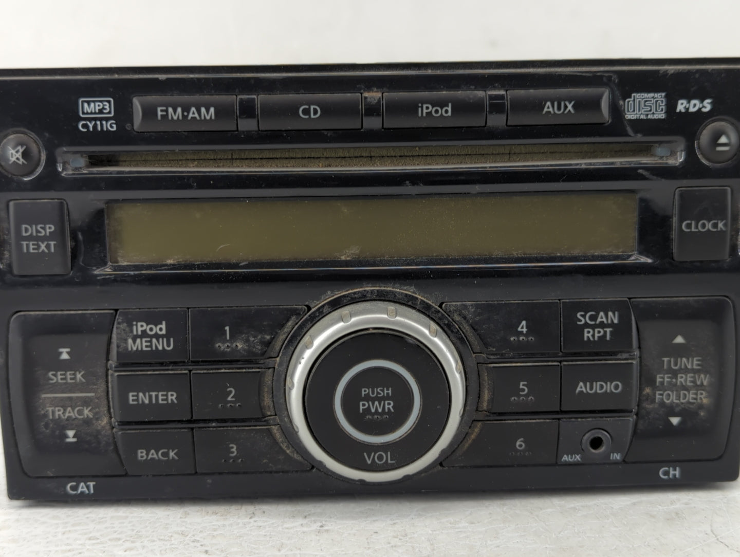 2011-2014 Nissan Juke Radio AM FM Cd Player Receiver Replacement P/N:28185 1KM2A Fits Fits 2011 2012 2013 2014 OEM Used Auto