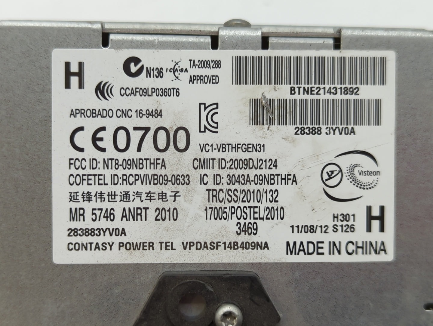 2013-2014 Nissan Juke Chassis Control Module Ccm Bcm Body Control - Oemusedautoparts1.com