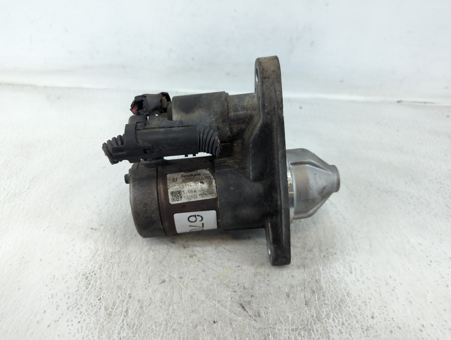 2013 Nissan Juke Car Starter Motor Solenoid OEM P/N:23300 EN20E Fits Fits 2019 2020 2021 2022 OEM Used Auto Parts - Oemuseda
