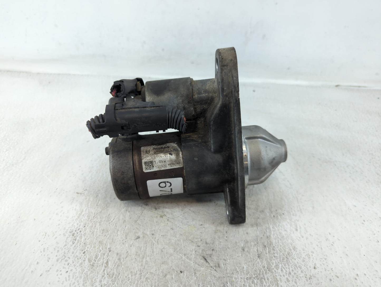 2013 Nissan Juke Car Starter Motor Solenoid OEM P/N:23300 EN20E Fits Fits 2019 2020 2021 2022 OEM Used Auto Parts - Oemuseda
