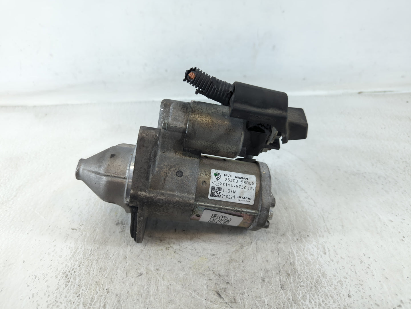 2013 Nissan Juke Car Starter Motor Solenoid OEM P/N:S114 -975C 12V 23300 5RB0D Fits Fits 2019 2020 2021 2022 OEM Used Auto P