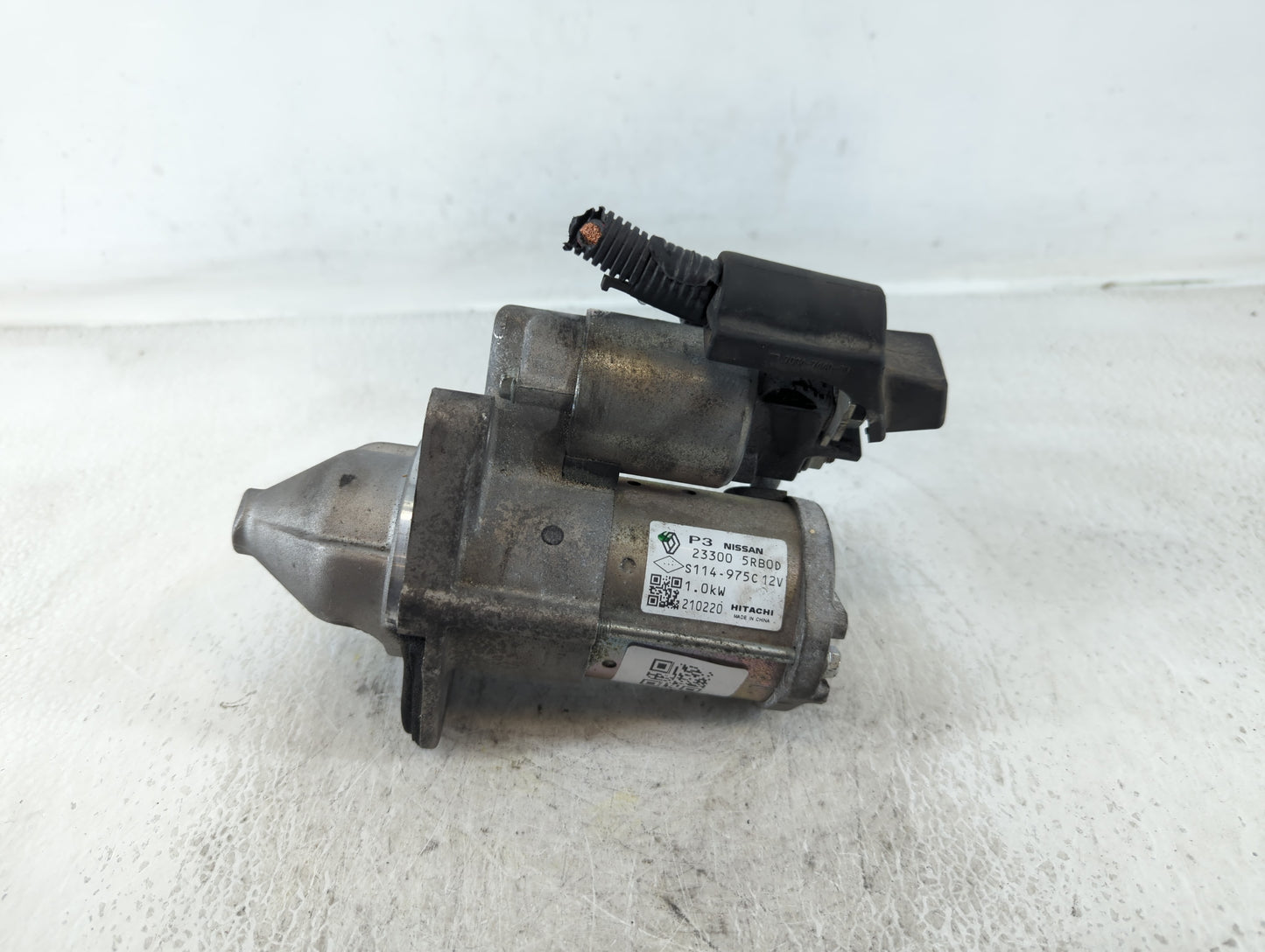 2013 Nissan Juke Car Starter Motor Solenoid OEM P/N:S114 -975C 12V 23300 5RB0D Fits Fits 2019 2020 2021 2022 OEM Used Auto P
