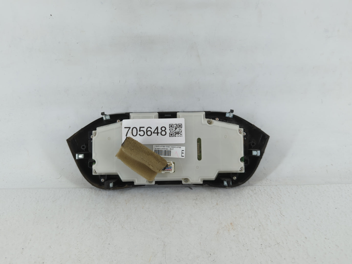 2011-2014 Nissan Juke Climate Control Module Temperature AC/Heater Replacement P/N:248451KM3B Fits Fits 2011 2012 2013 2014 