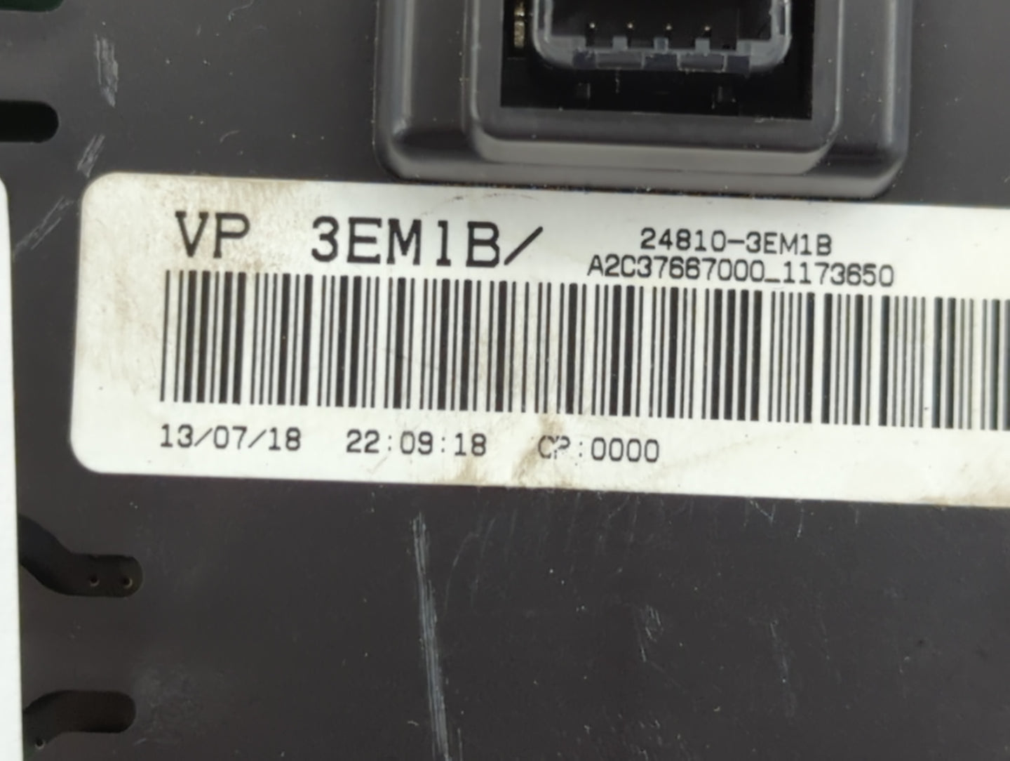 2013-2017 Nissan Leaf Instrument Cluster Speedometer Gauges P/N:24810-3EM1B Fits Fits 2013 2014 2015 2016 2017 OEM Used Auto