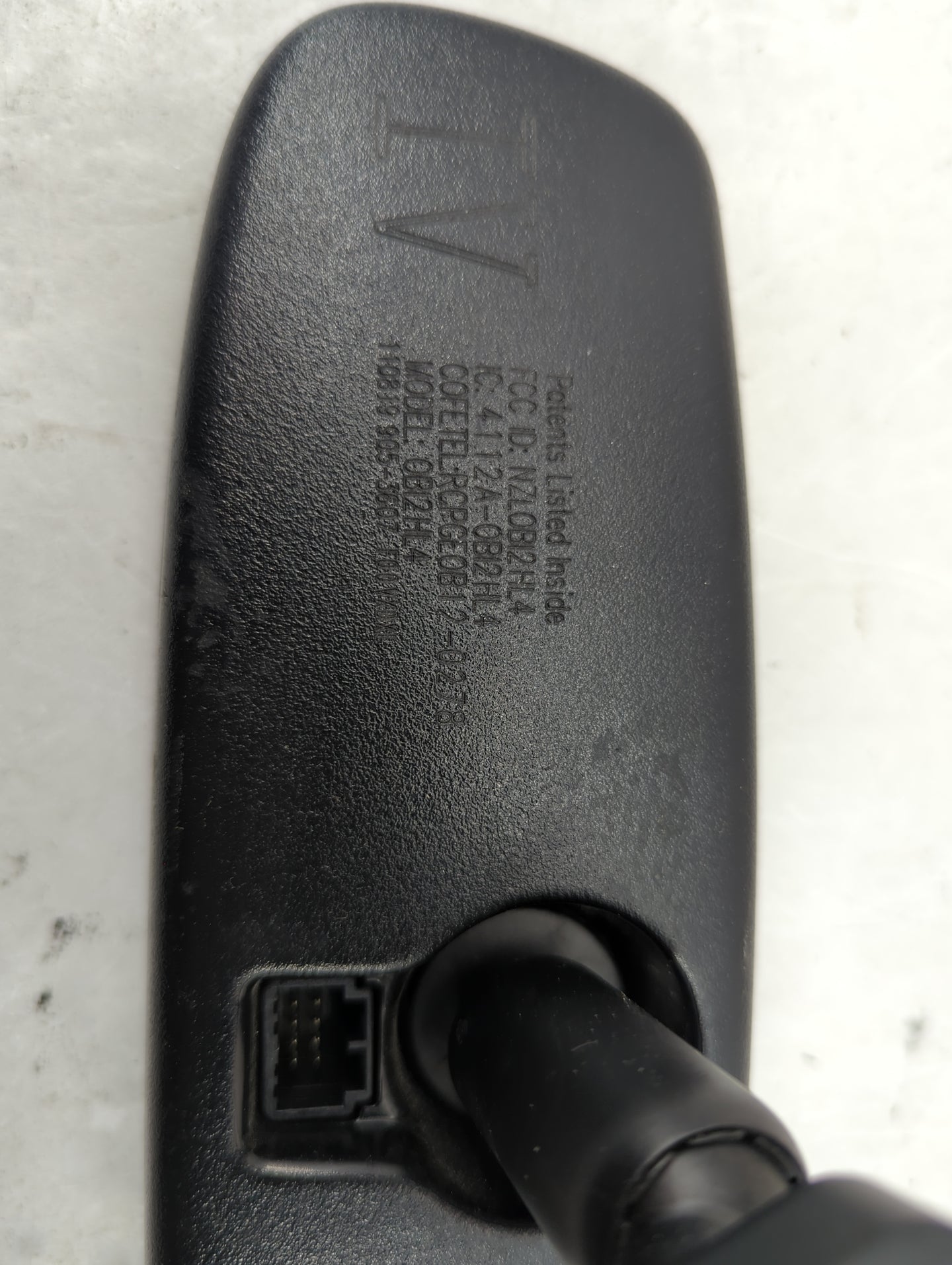 2013-2021 Nissan Leaf Interior Rear View Mirror Replacement OEM P/N:NZLOBI2HL4 4112A-OBI2HL4 Fits OEM Used Auto Parts - Oemu