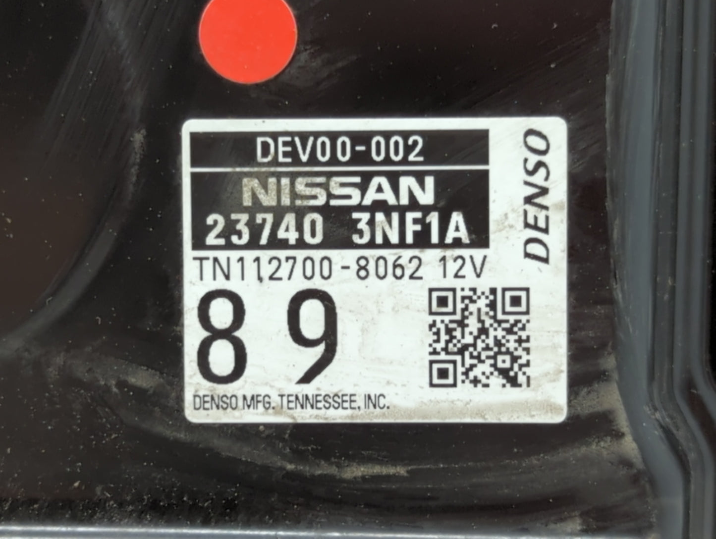2013 Nissan Leaf PCM Engine Control Computer ECU ECM PCU OEM P/N:23740 3N41A Fits OEM Used Auto Parts - Oemusedautoparts1.co