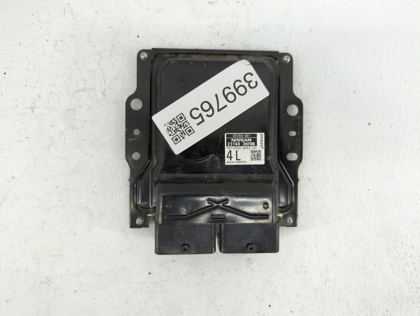 2013 Nissan Leaf PCM Engine Control Computer ECU ECM PCU OEM P/N:23740 3NF0B Fits OEM Used Auto Parts - Oemusedautoparts1.co