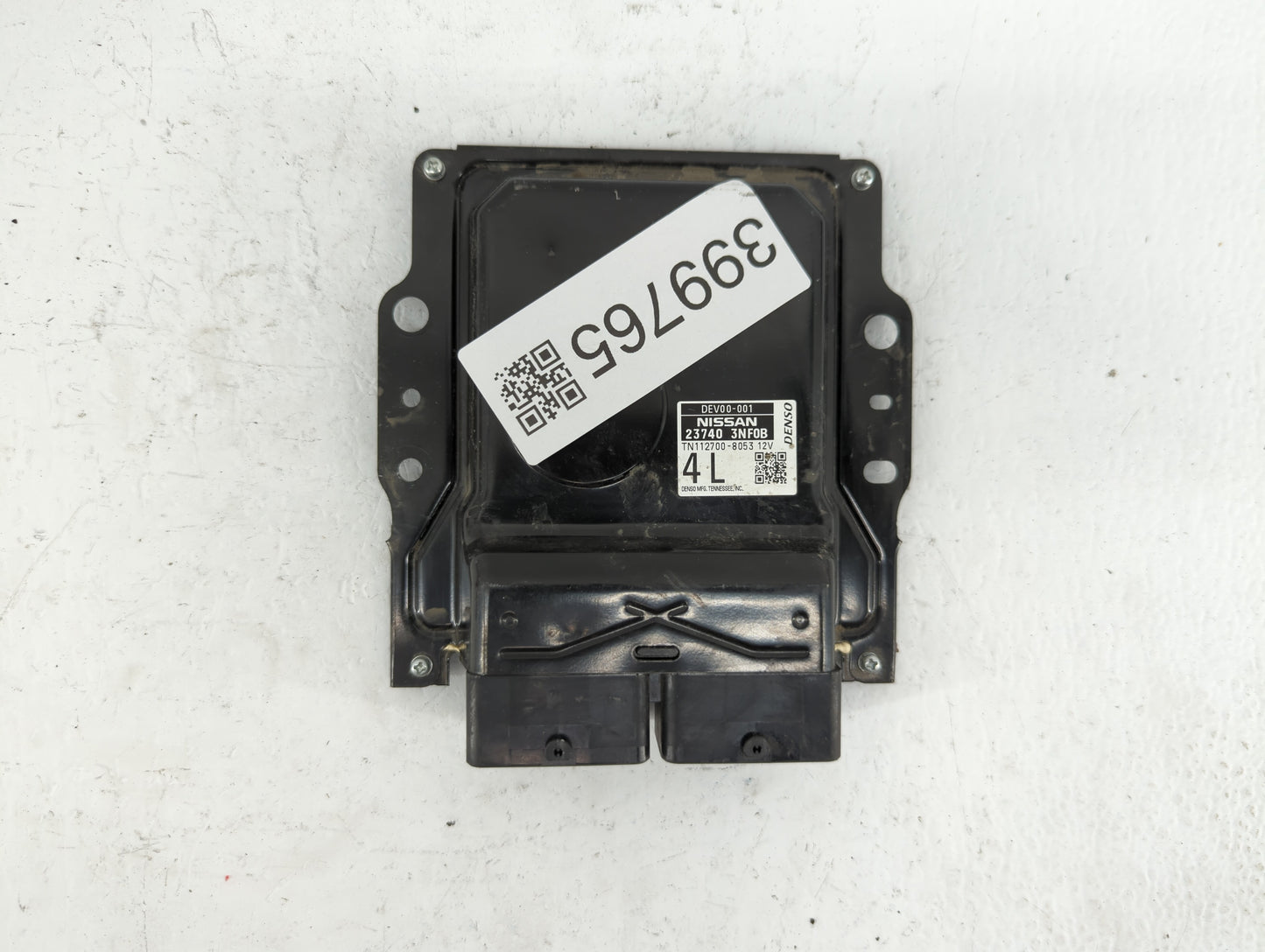 2013 Nissan Leaf PCM Engine Control Computer ECU ECM PCU OEM P/N:23740 3NF0B Fits OEM Used Auto Parts - Oemusedautoparts1.co