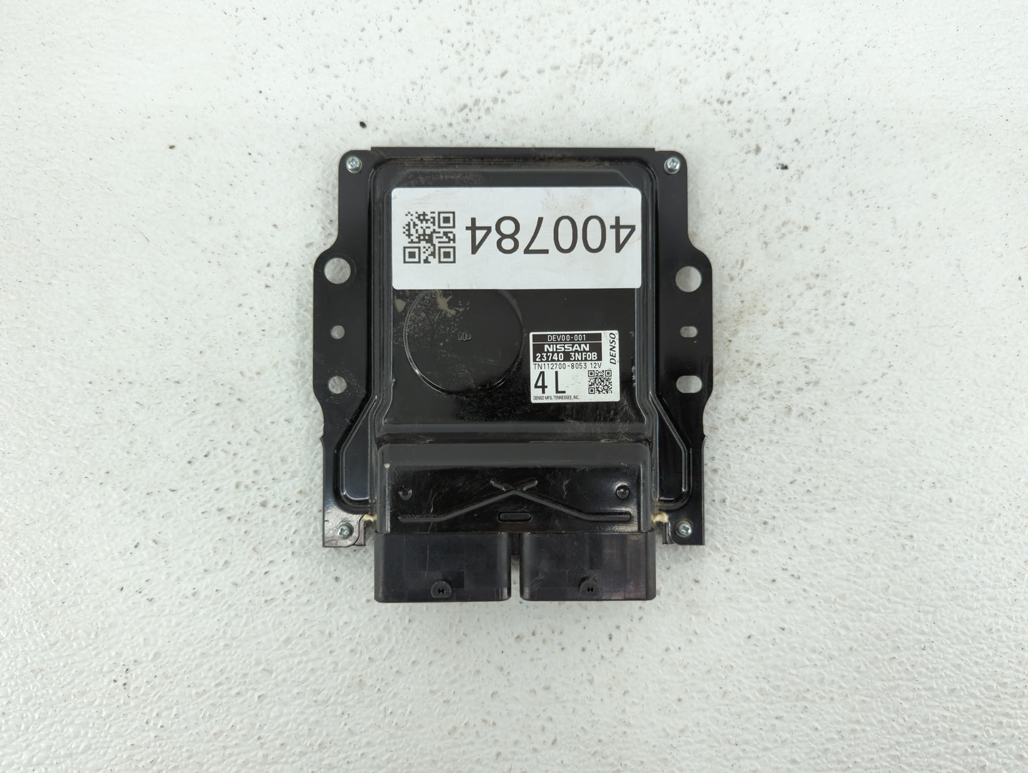 2013 Nissan Leaf PCM Engine Control Computer ECU ECM PCU OEM P/N:23740 3NF0B Fits OEM Used Auto Parts - Oemusedautoparts1.co