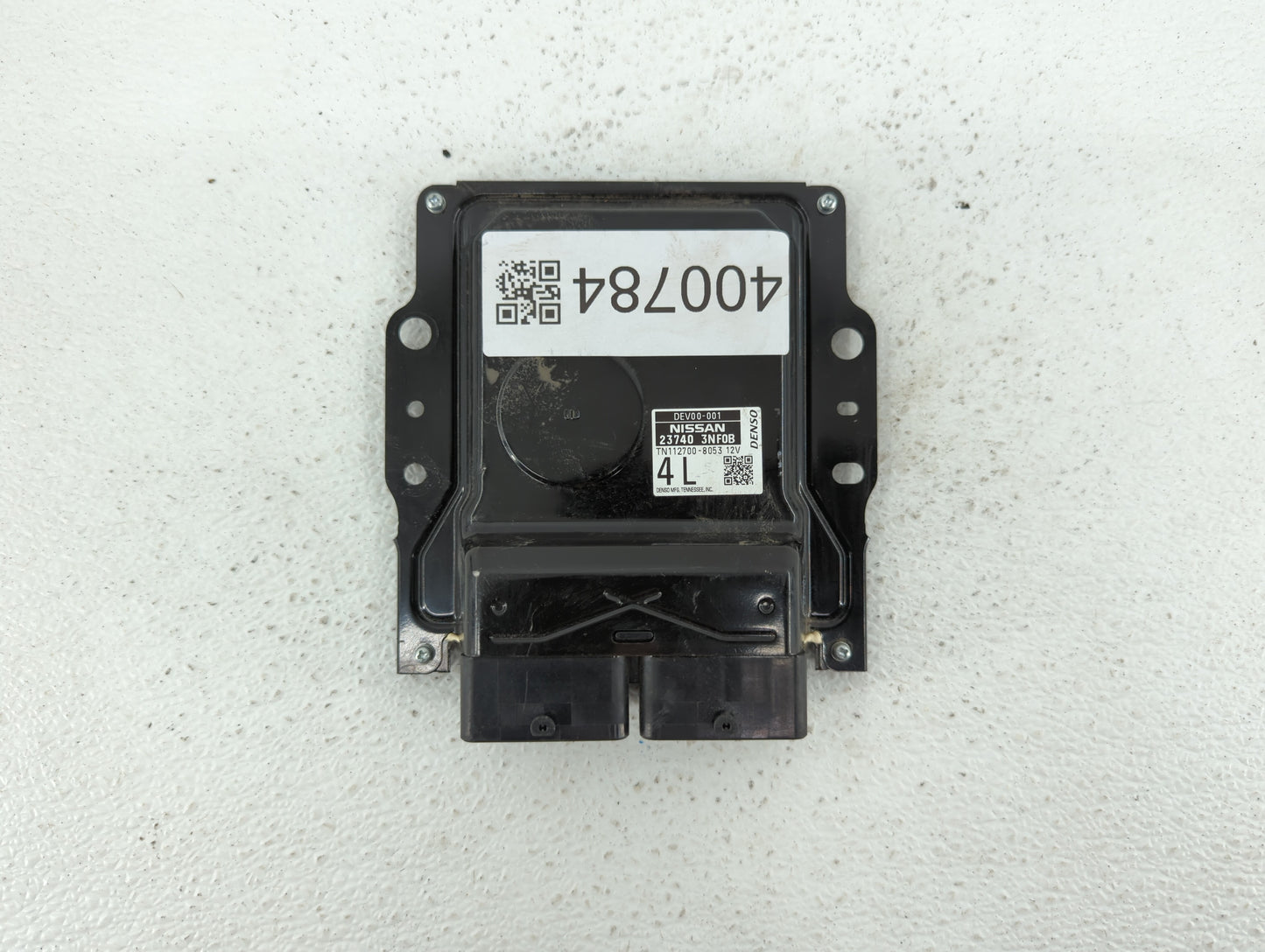 2013 Nissan Leaf PCM Engine Control Computer ECU ECM PCU OEM P/N:23740 3NF0B Fits OEM Used Auto Parts - Oemusedautoparts1.co
