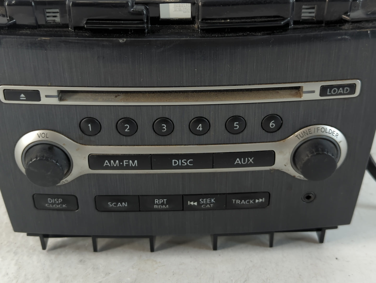2013 Nissan Maxima Radio AM FM Cd Player Receiver Replacement P/N:28185 9DA0A Fits Fits 2012 OEM Used Auto Parts - Oemusedau