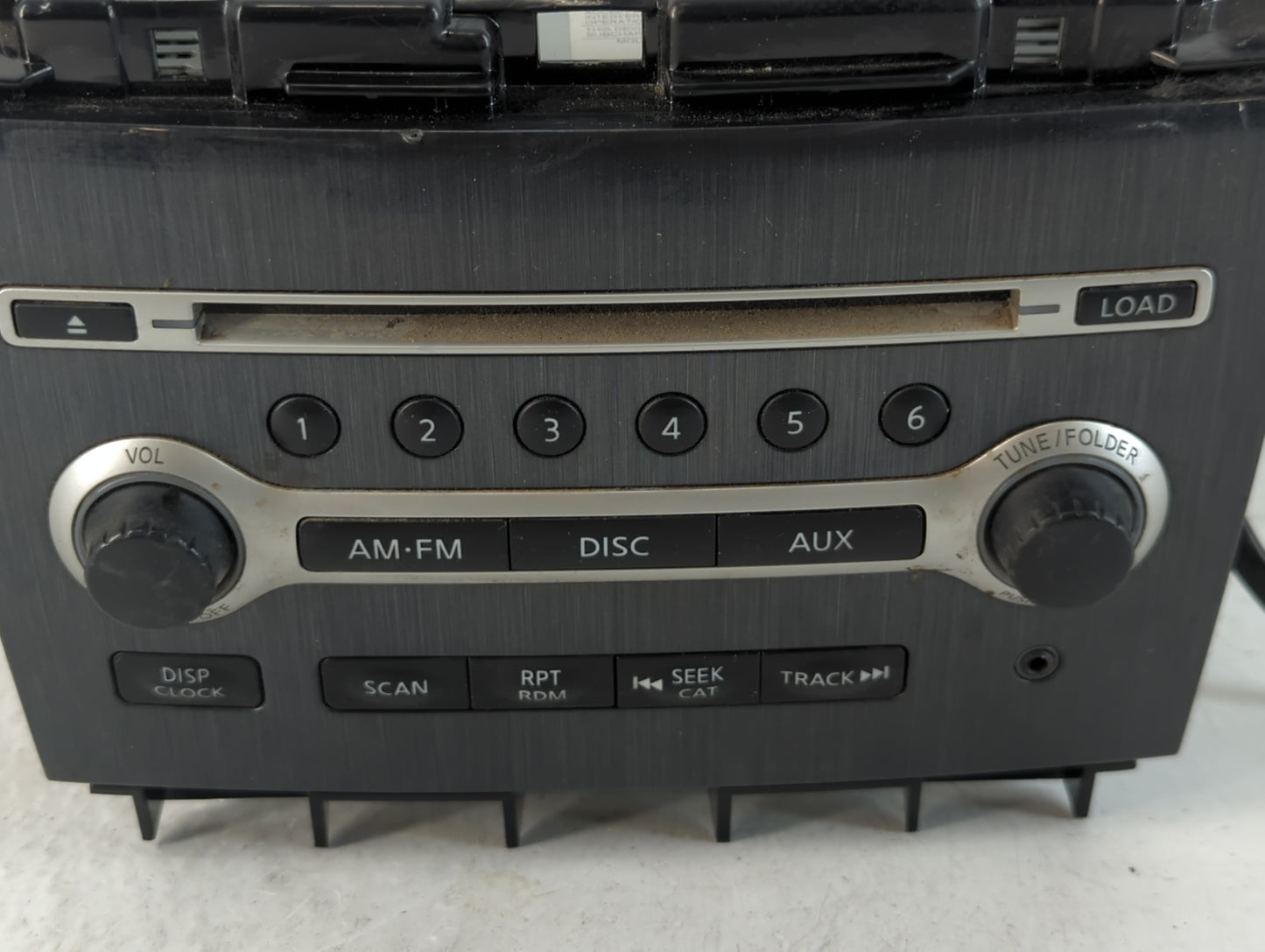 2013 Nissan Maxima Radio AM FM Cd Player Receiver Replacement P/N:28185 9DA0A Fits Fits 2012 OEM Used Auto Parts - Oemusedau