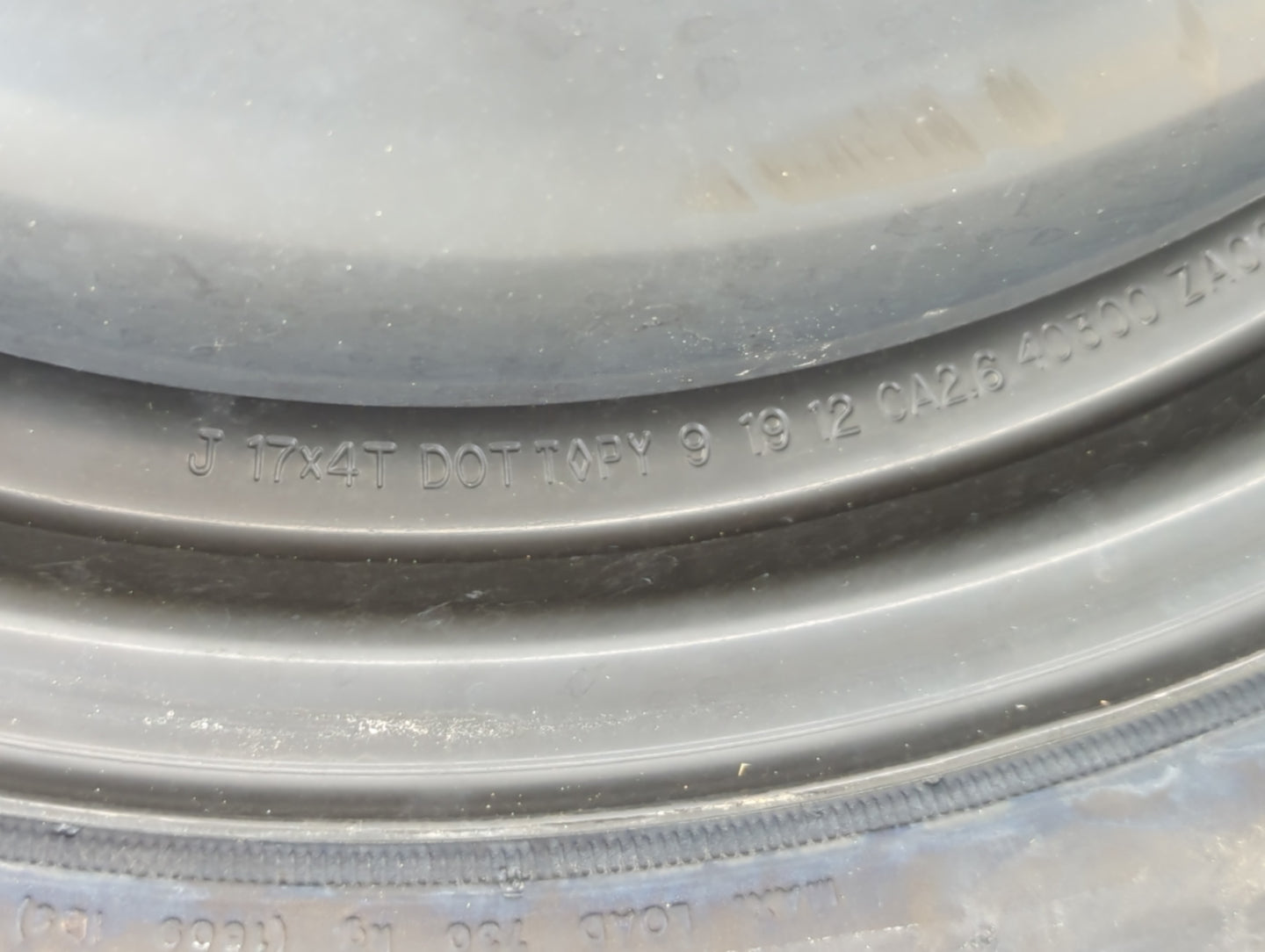 2004-2022 Nissan Maxima Spare Donut Tire Wheel Rim Oem - Oemusedautoparts1.com