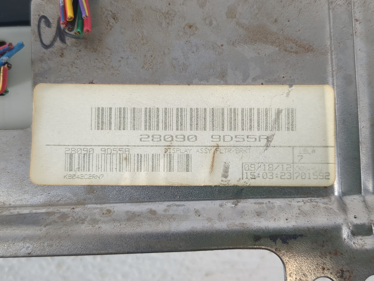 2012-2014 Nissan Maxima Information Radio Display Screen 1153855 - Oemusedautoparts1.com
