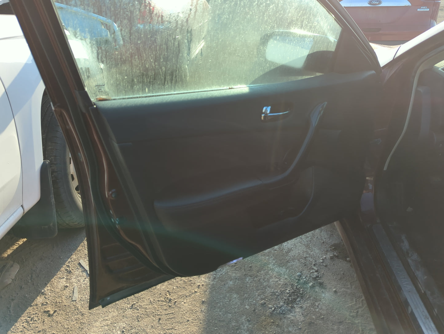 2013 Nissan Maxima Front Left Driver Interior Door Panel Trim - Oemusedautoparts1.com
