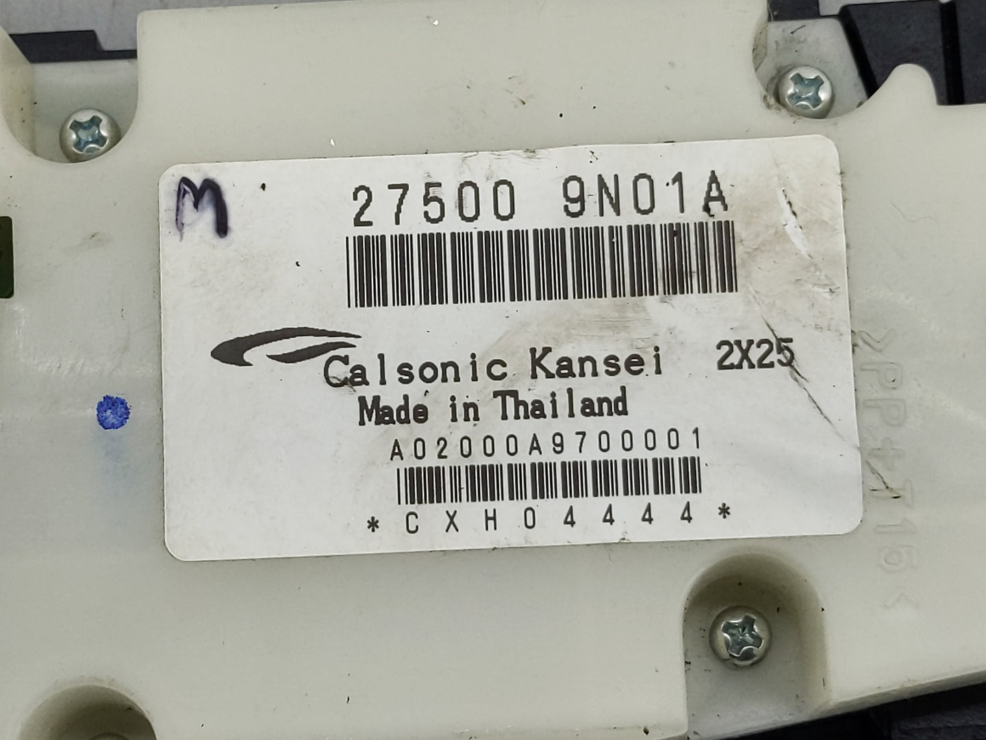 2009-2014 Nissan Maxima Climate Control Module Temperature AC/Heater Replacement P/N:27500 9N01A Fits OEM Used Auto Parts - 