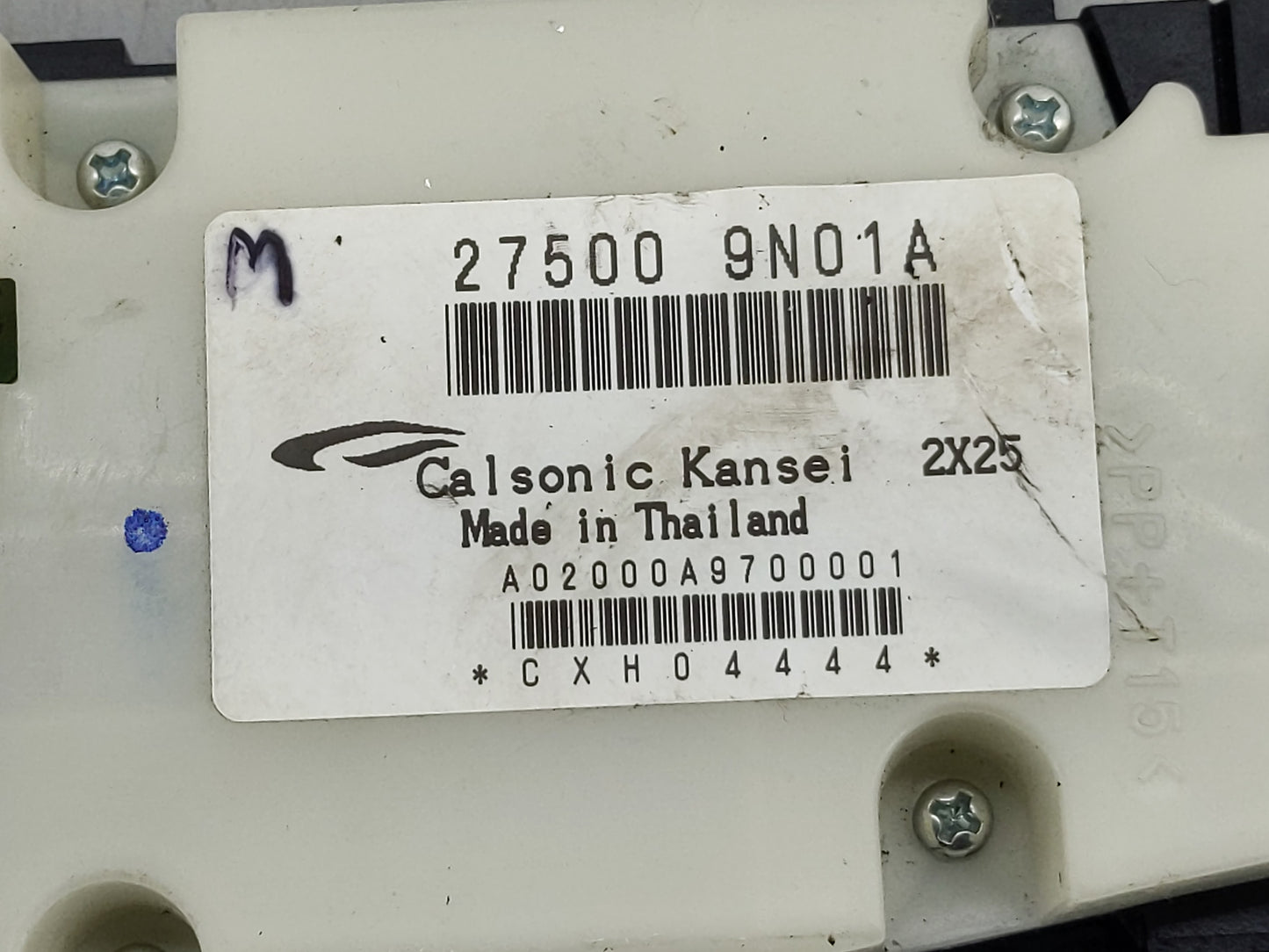 2009-2014 Nissan Maxima Climate Control Module Temperature AC/Heater Replacement P/N:27500 9N01A Fits OEM Used Auto Parts - 
