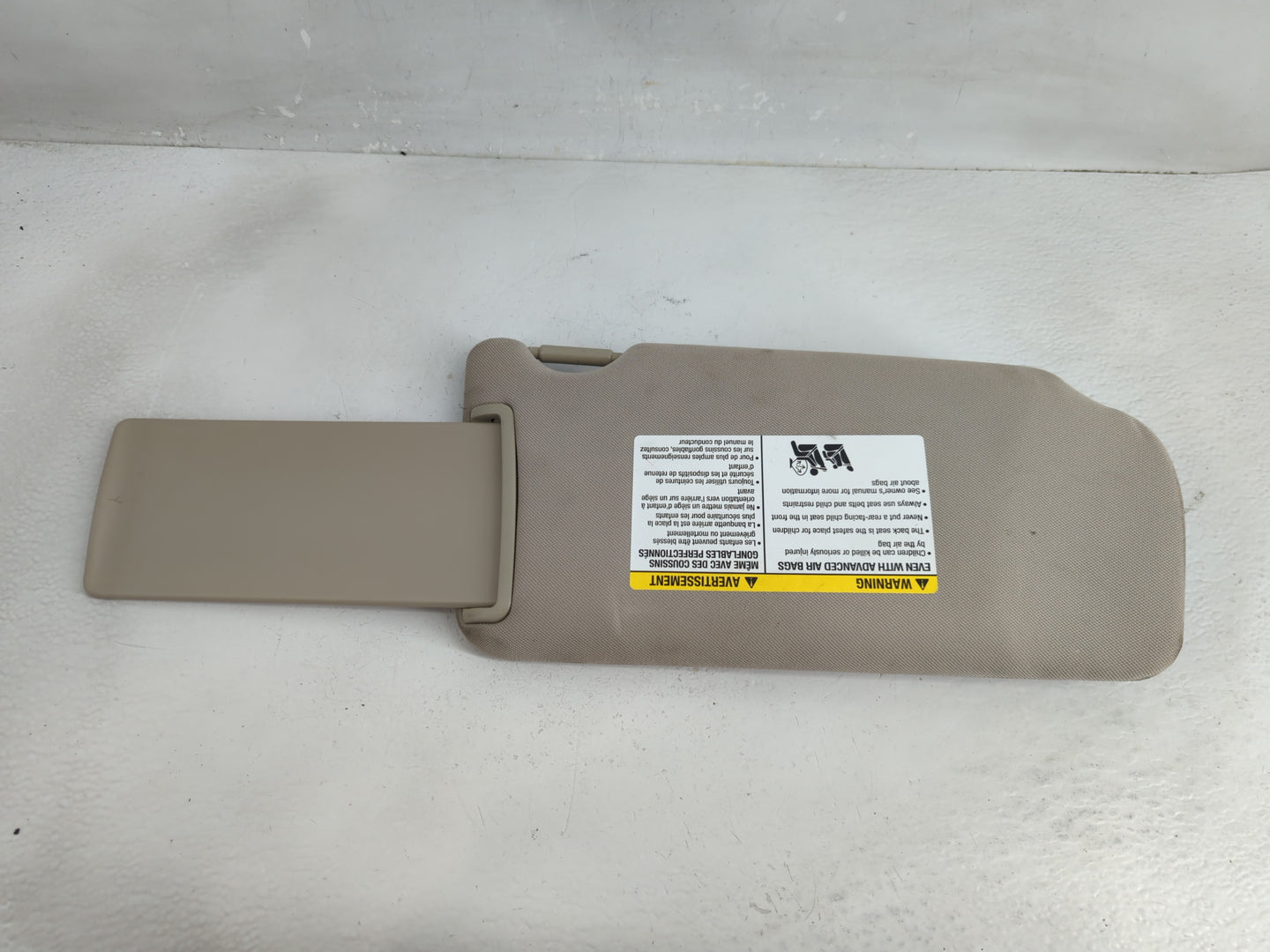 2013-2014 Nissan Maxima Sun Visor Shade Replacement Driver Left Mirror Fits Fits 2013 2014 OEM Used Auto Parts - Oemusedauto
