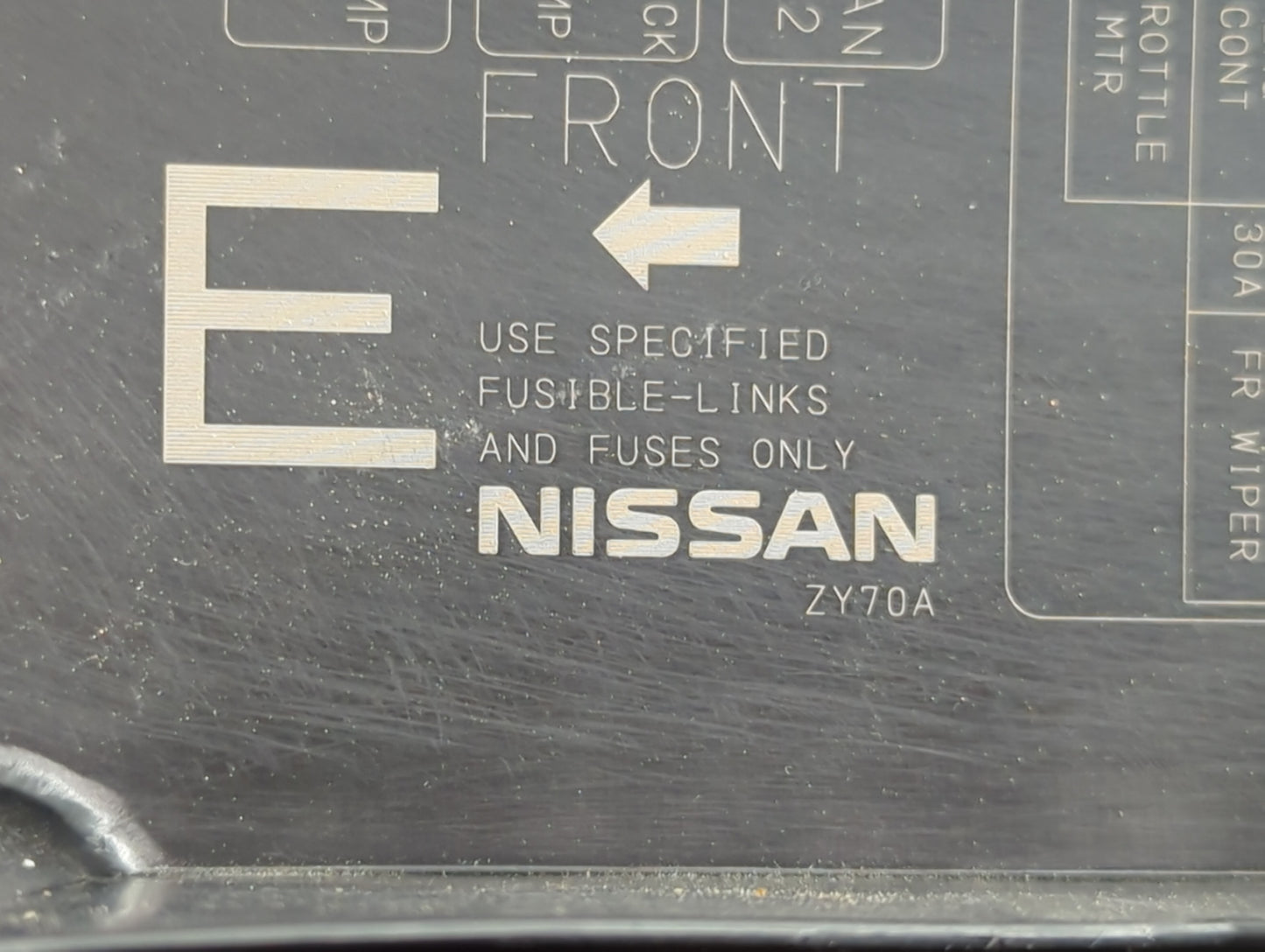 2013 Nissan Maxima Fusebox Fuse Box Panel Relay Module Fits OEM Used Auto Parts - Oemusedautoparts1.com