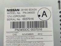 2012-2014 Nissan Maxima Radio AM FM Cd Player Receiver Replacement P/N:28185 9DA0A Fits Fits 2012 2013 2014 OEM Used Auto Pa