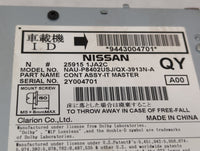 2013 Nissan Maxima Radio AM FM Cd Player Receiver Replacement P/N:25915 1JA2C Fits Fits 2012 OEM Used Auto Parts - Oemusedau