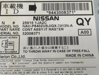 2013 Nissan Maxima Radio AM FM Cd Player Receiver Replacement P/N:25915 1JA2C Fits Fits 2012 OEM Used Auto Parts - Oemusedau