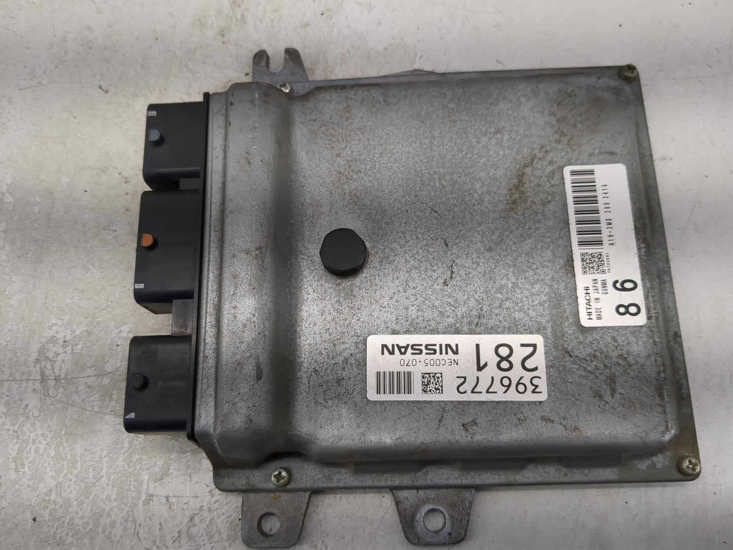 2012-2013 Nissan Maxima PCM Engine Control Computer ECU ECM PCU OEM P/N:NEC005-070 Fits Fits 2012 2013 OEM Used Auto Parts -