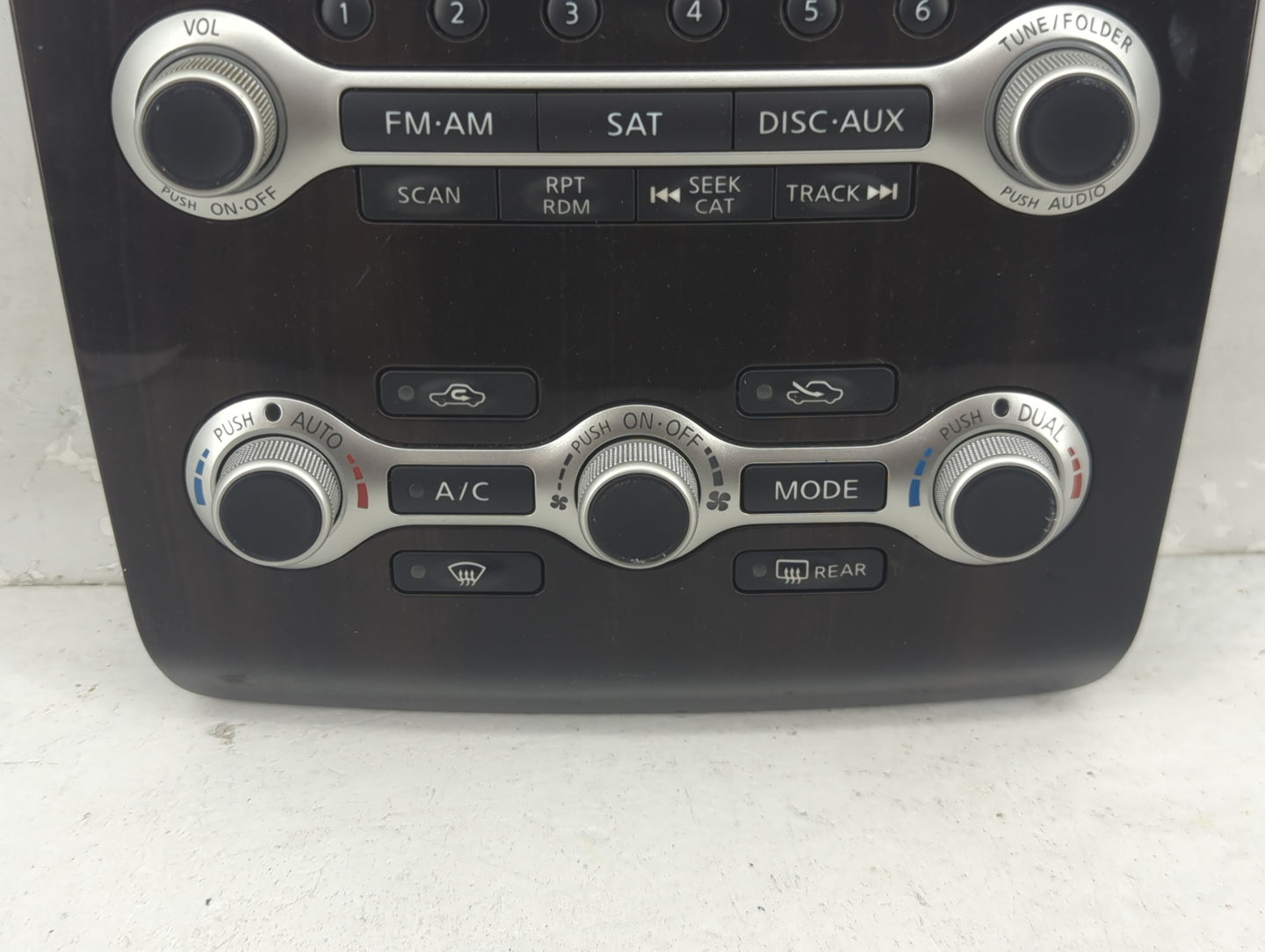 2009-2014 Nissan Maxima Climate Control Module Temperature AC/Heater Replacement P/N:9DA1A F21PB1Q40B Fits OEM Used Auto Par