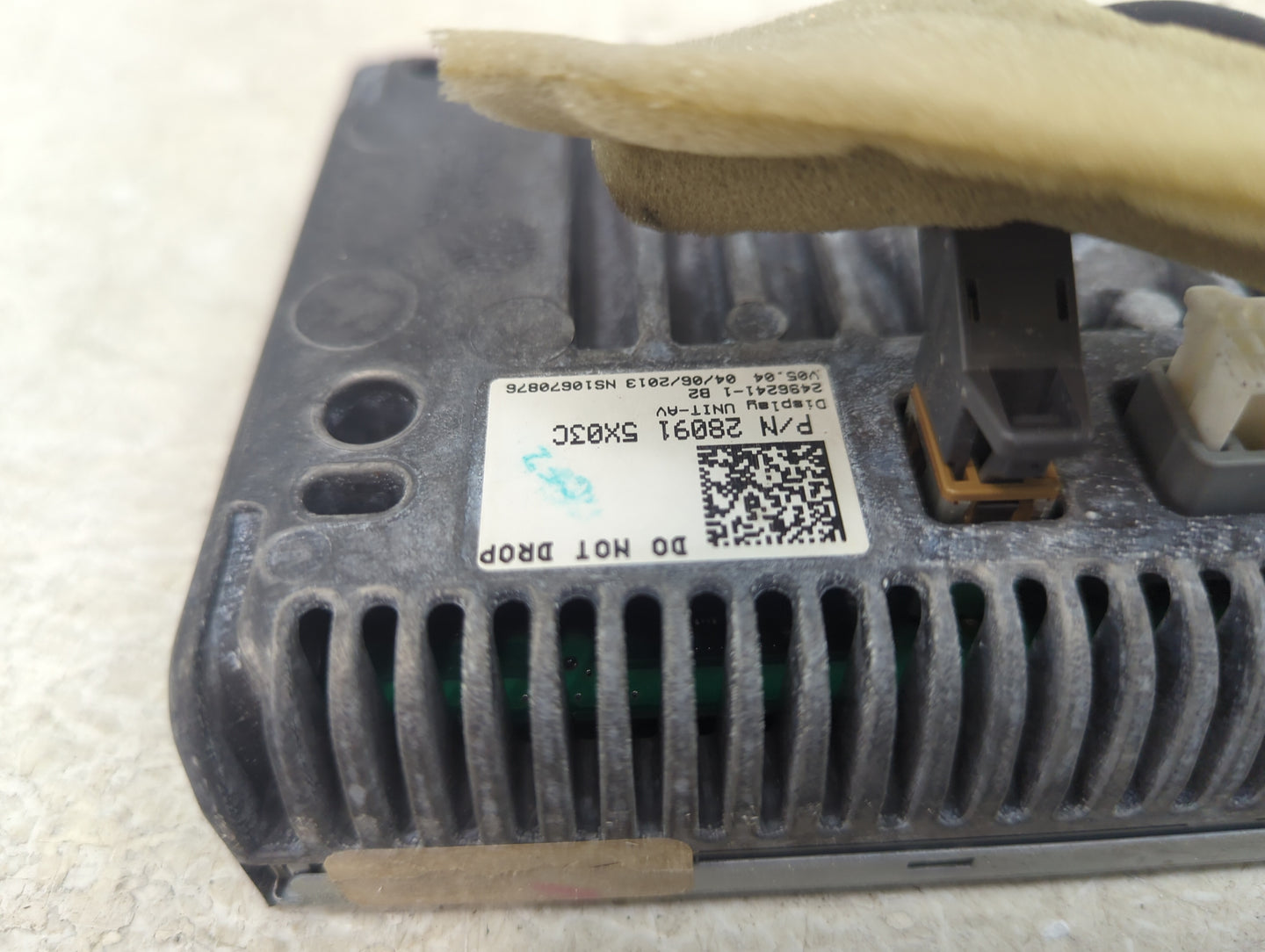 2010-2014 Nissan Maxima Information Display Screen 1468675 - Oemusedautoparts1.com