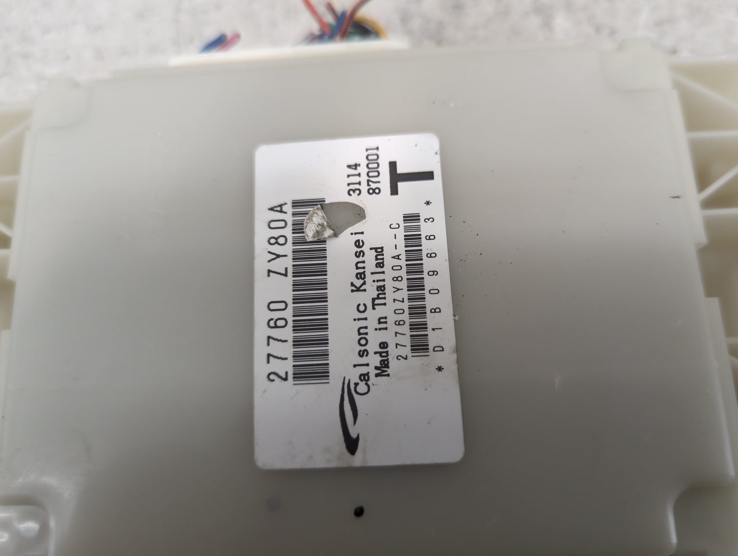 2011-2014 Nissan Maxima Temperature Control Module 1468693 - Oemusedautoparts1.com