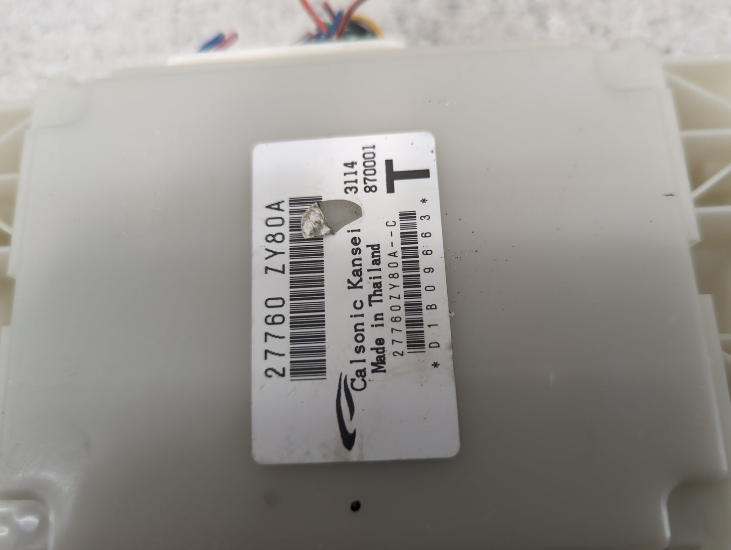 2011-2014 Nissan Maxima Temperature Control Module 1468693 - Oemusedautoparts1.com