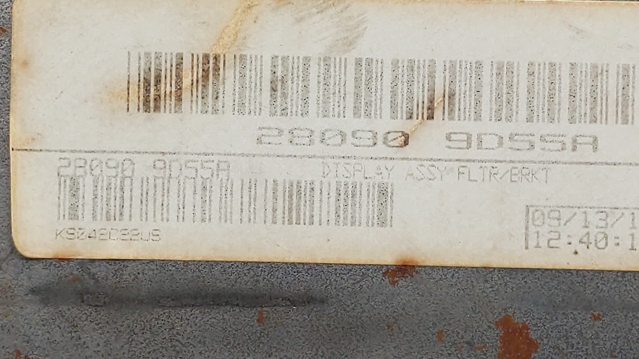 2012-2014 Nissan Maxima Information Display Screen - Oemusedautoparts1.com