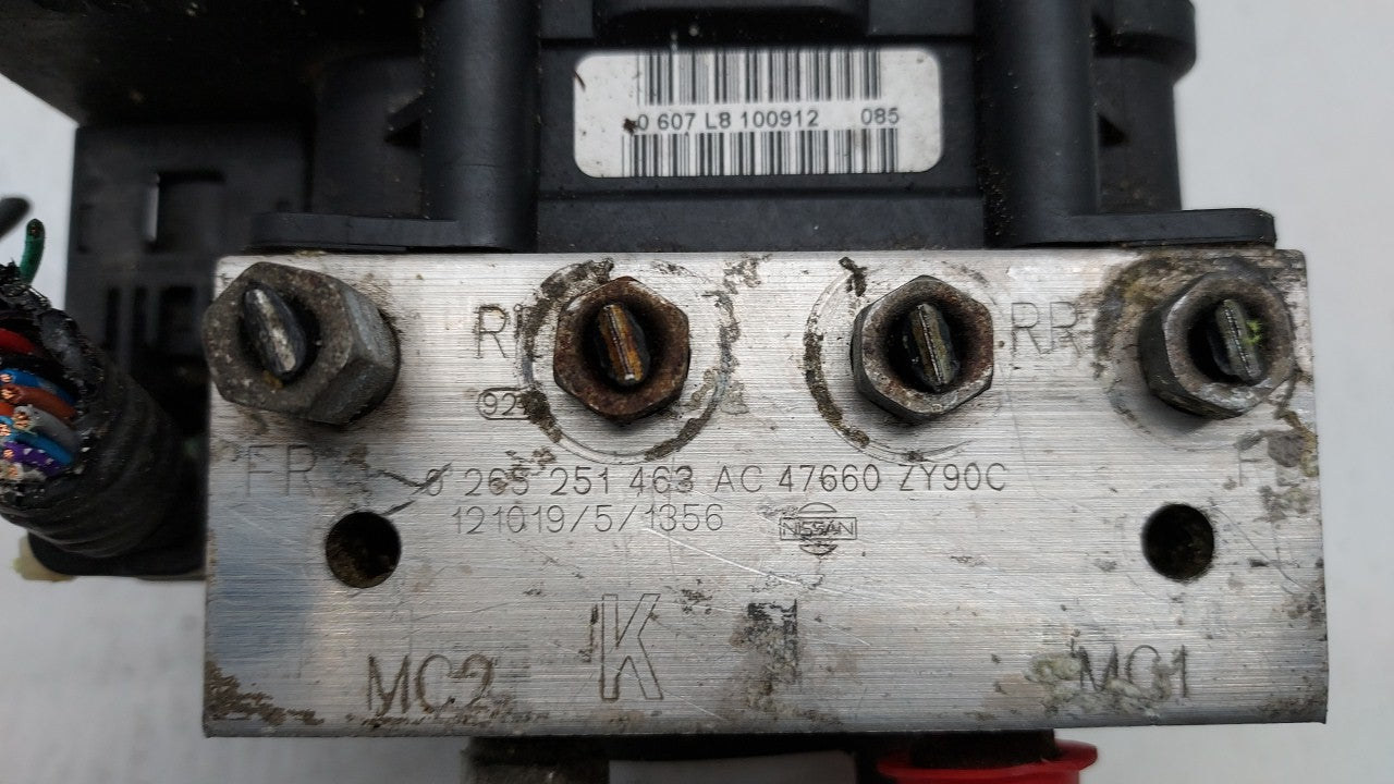 2011-2013 Nissan Maxima ABS Pump Control Module Replacement P/N:47660-ZY906 47660 ZY90C Fits Fits 2011 2012 2013 OEM Used Au
