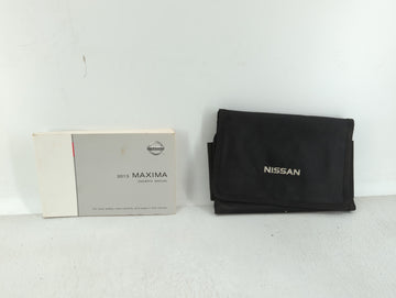 2013 Nissan Maxima Owners Manual Book Guide OEM Used Auto Parts - Oemusedautoparts1.com