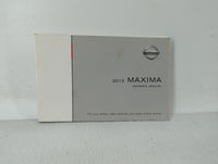 2013 Nissan Maxima Owners Manual Book Guide OEM Used Auto Parts - Oemusedautoparts1.com