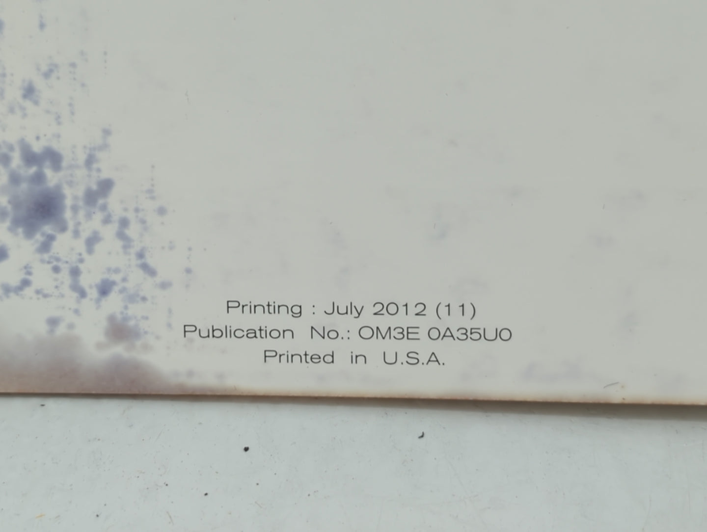 2013 Nissan Maxima Owners Manual Book Guide OEM Used Auto Parts - Oemusedautoparts1.com