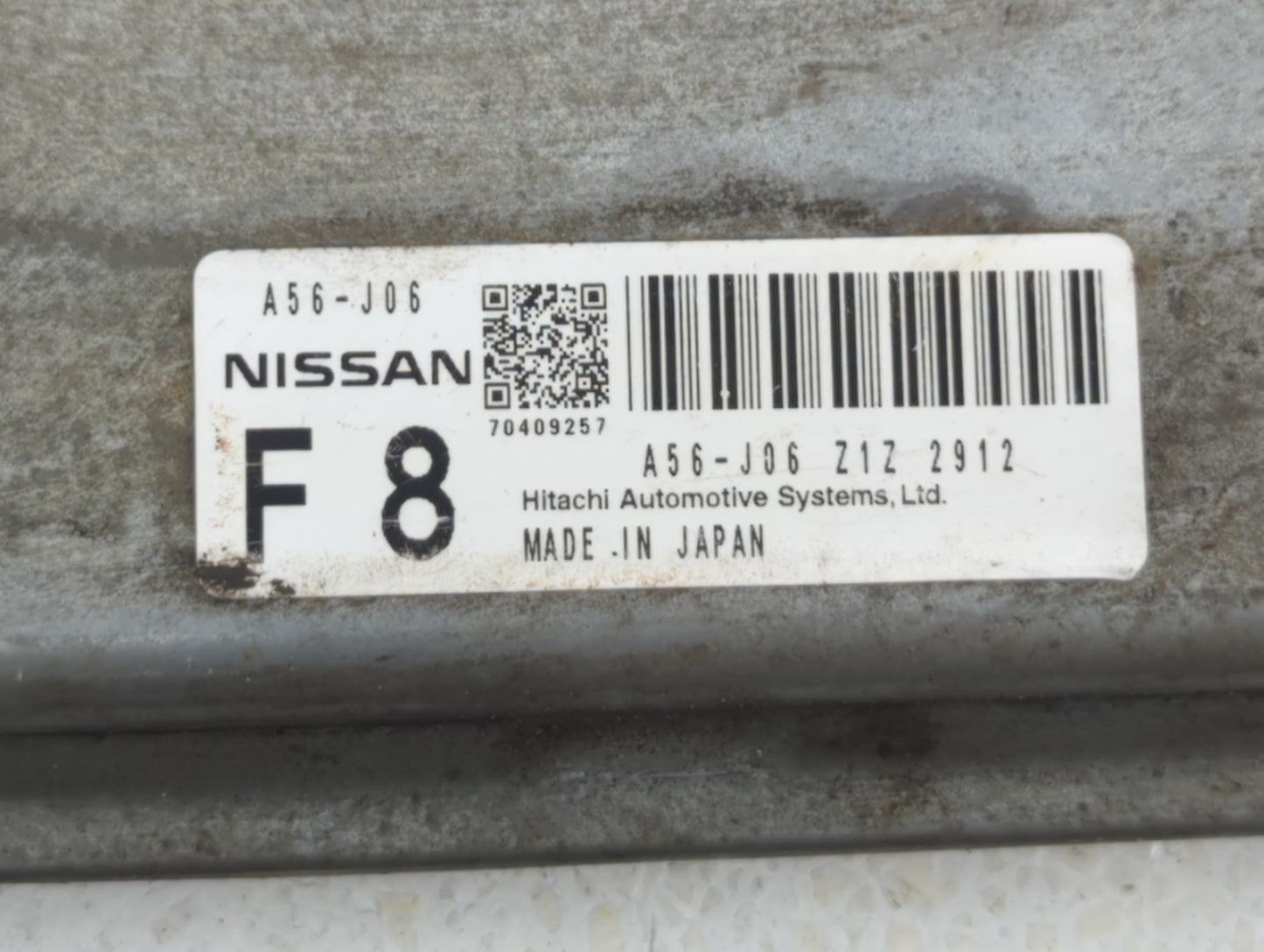 2012-2013 Nissan Maxima PCM Engine Control Computer ECU ECM PCU OEM P/N:A56-J06 Z1Z A56-H92 Z1T, A56-G76 Z1M Fits Fits 2012 