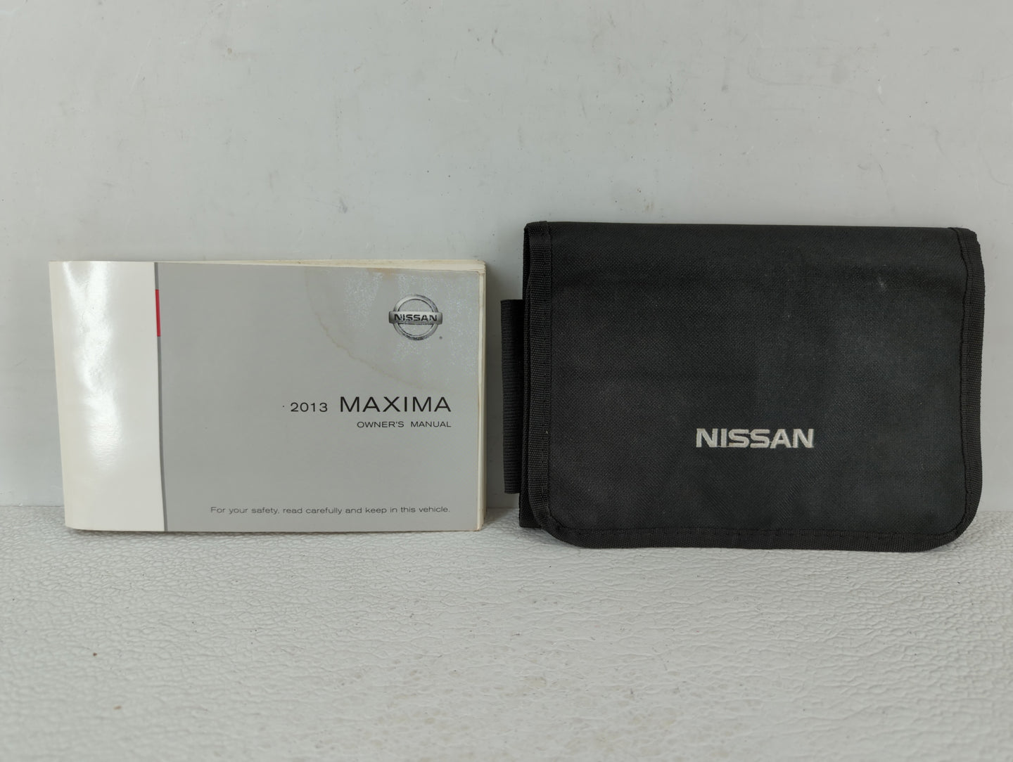 2013 Nissan Maxima Owners Manual Book Guide OEM Used Auto Parts - Oemusedautoparts1.com