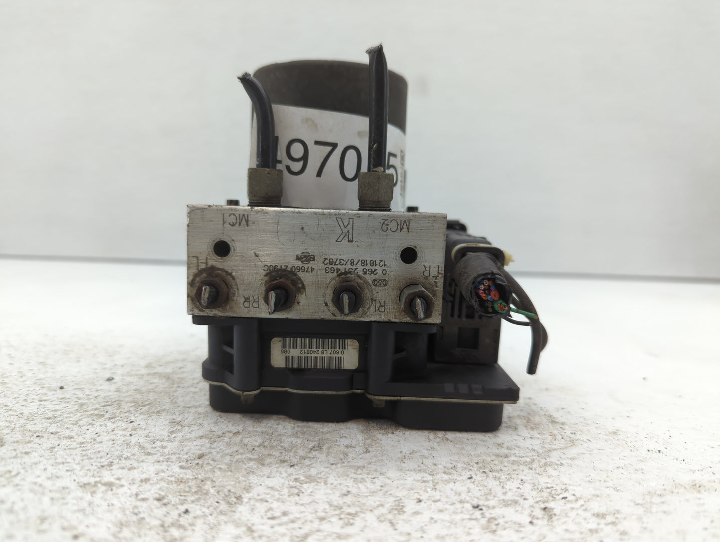 2011-2013 Nissan Maxima ABS Pump Control Module Replacement P/N:0 265 251 463 47660 ZY90C Fits Fits 2011 2012 2013 OEM Used 