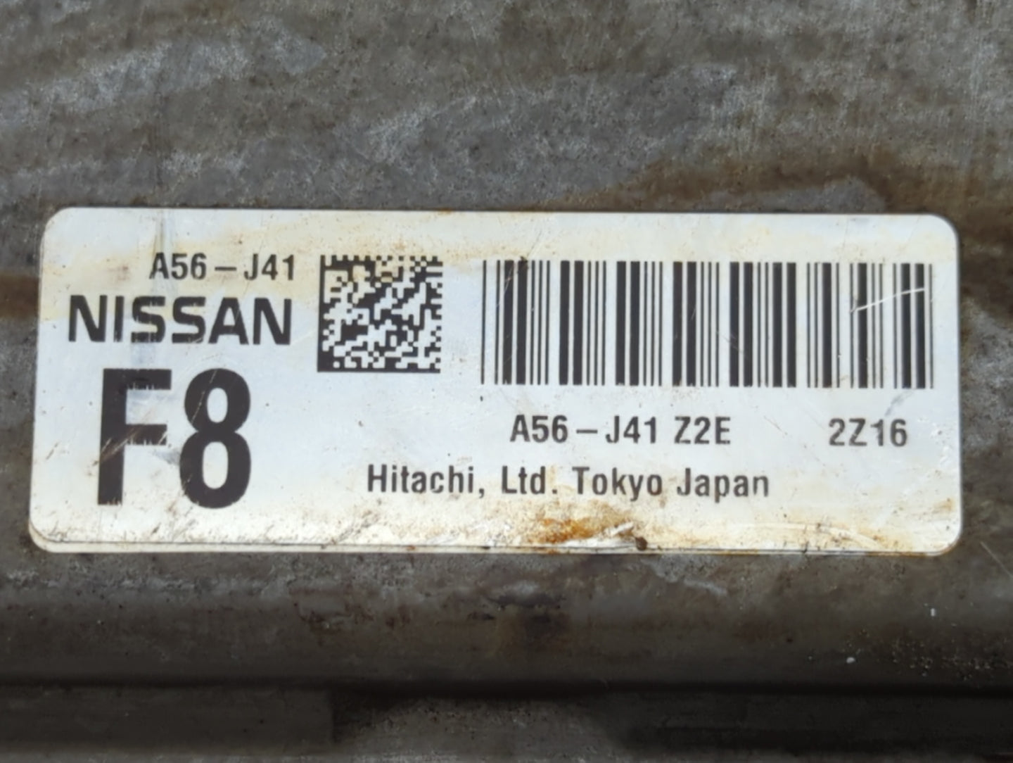2012-2013 Nissan Maxima PCM Engine Control Computer ECU ECM PCU OEM P/N:A56-J41 Fits Fits 2012 2013 OEM Used Auto Parts - Oe