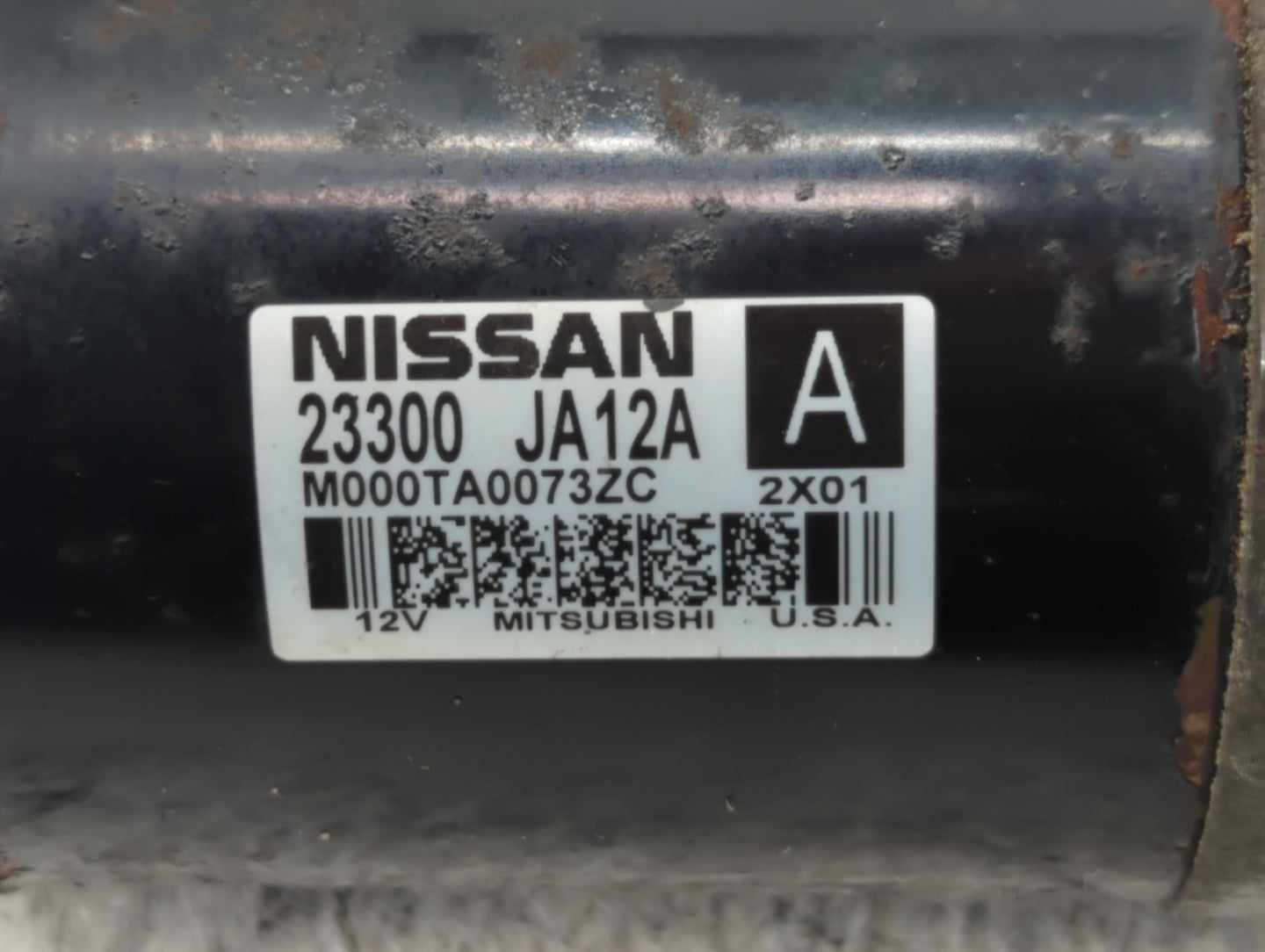 2009-2014 Nissan Maxima Car Starter Motor Solenoid OEM P/N:M000TA0073ZC 23300 JA12A Fits OEM Used Auto Parts - Oemusedautopa